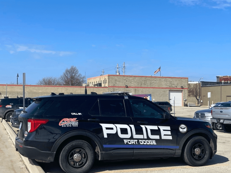 Fort Dodge police car