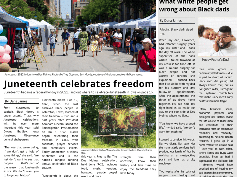 Black Iowa Newspaper