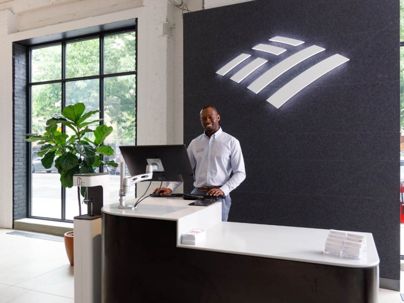 Bank of America financial center