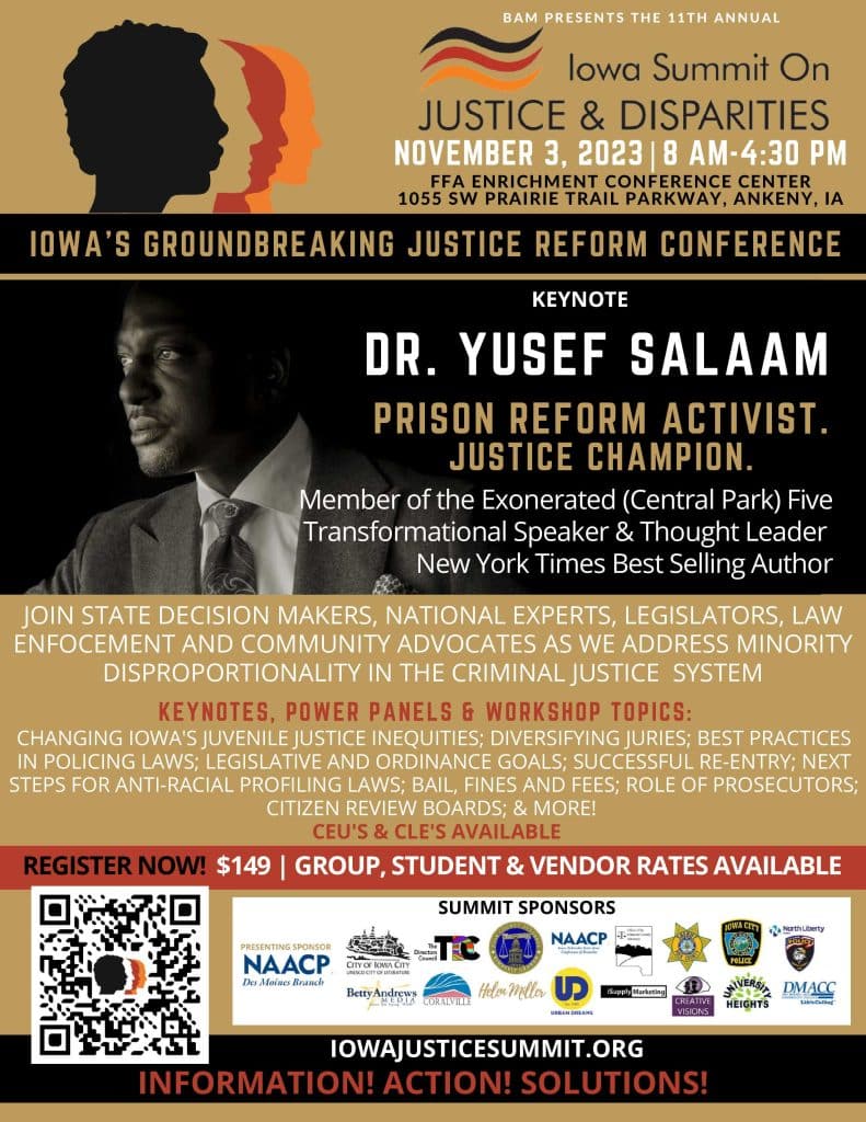 Iowa Summit on Justice & Disparities