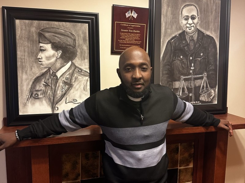 Iowa Civil Rights History podcast host Erick Nganyange