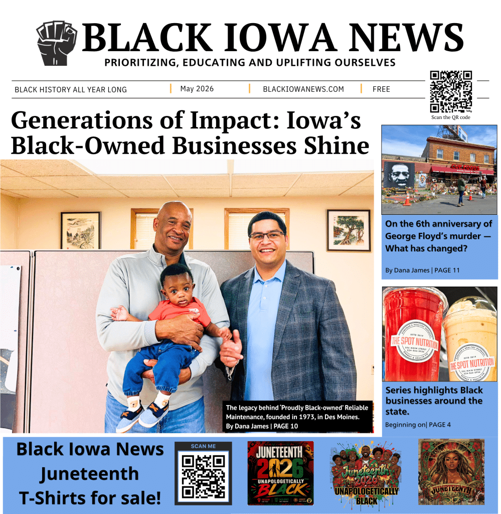 May edition of the Black Iowa Newspaper